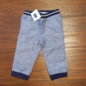 Janie and Jack boys blue pants 12-18 months